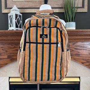Tanga Unisex Striped Backpack NWOT‎